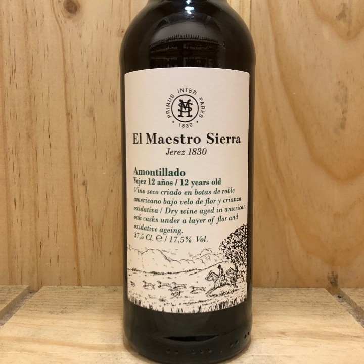 Andalucia: NV El Maestro Sierra Amontillado 12yr Sherry 375ml