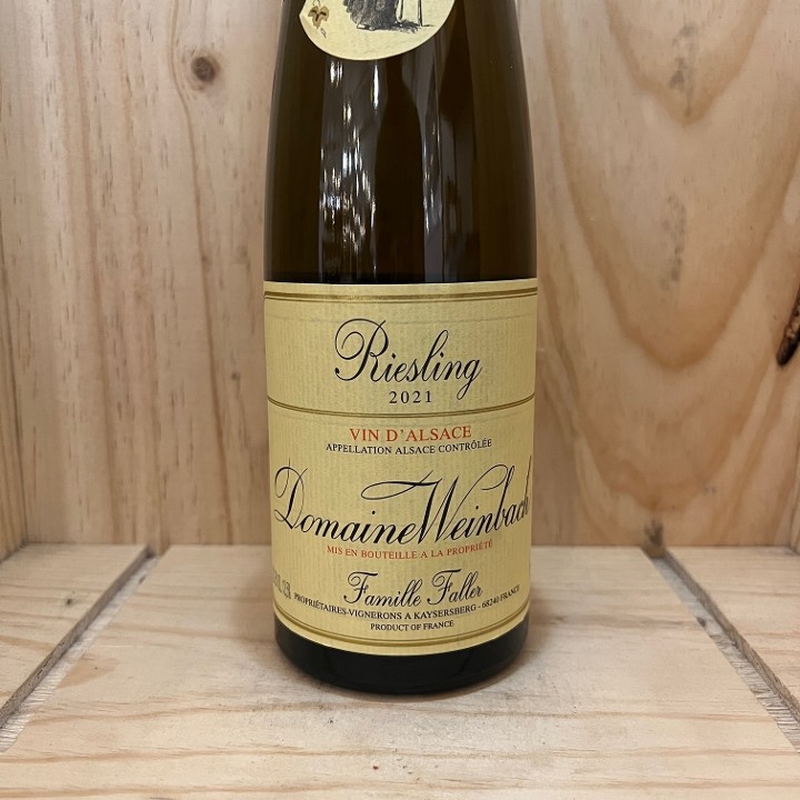 Alsace: 2021 Domaine Weinbach Riesling 750ml