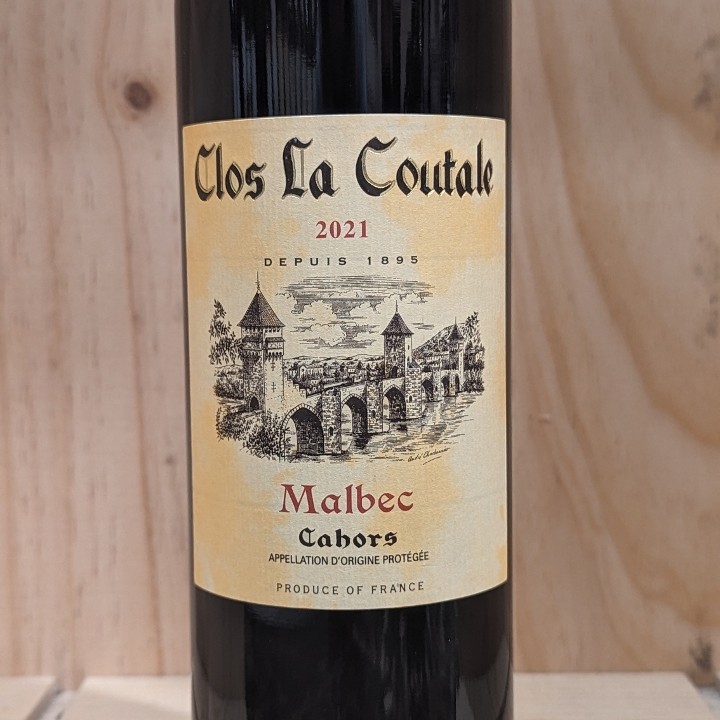 Southwest: 2021 Clos La Coutale Cahors Malbec 750ml