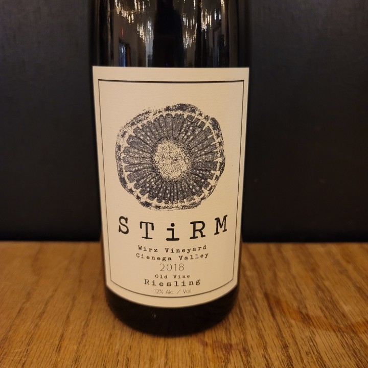 California: 2018 Stirm Riesling Wirz Vineyard 750ml