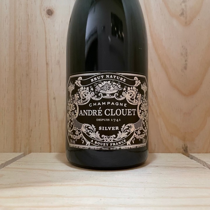 Champagne: NV Andre Clouet Silver Blanc de Noirs Brut Nature Bouzy Grand Cru - 750ml