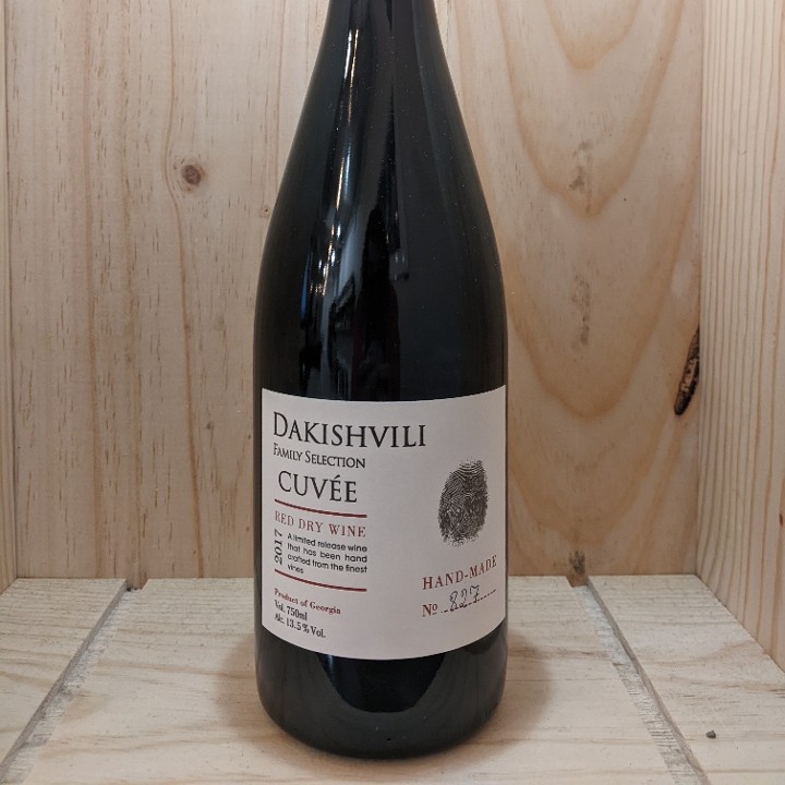 Kakheti: 2017 Dakishvili Selection Cuvée Red Dry Wine 750ml