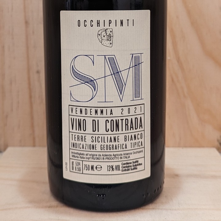 Sicily: 2021 Occhipinti SM Vino di Contrada Siciliane Bianco 750ml