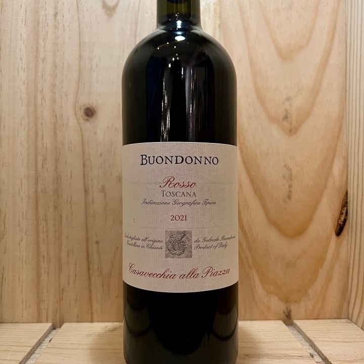 Tuscany: 2021 Buondonno Rosso di Toscana 750ml