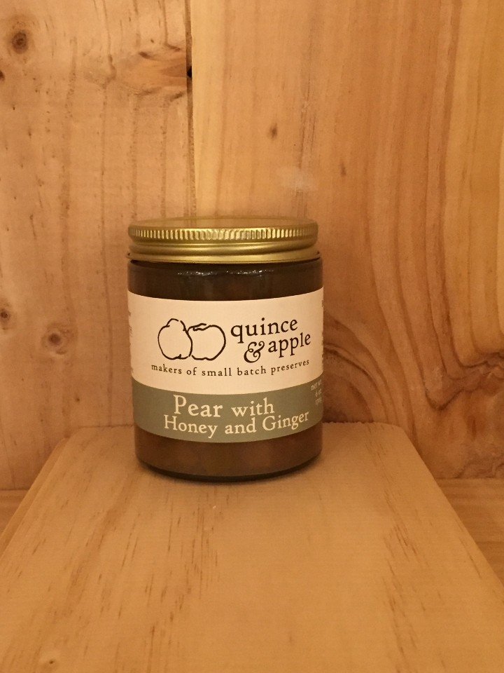 Quince & Apple Pear with Honey and Ginger Preserves 6oz