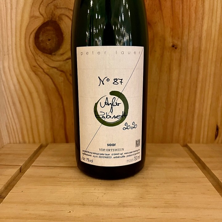 Saar: 2020 Peter Lauer Riesling Fass 87 Ayler Kabinett 750ml