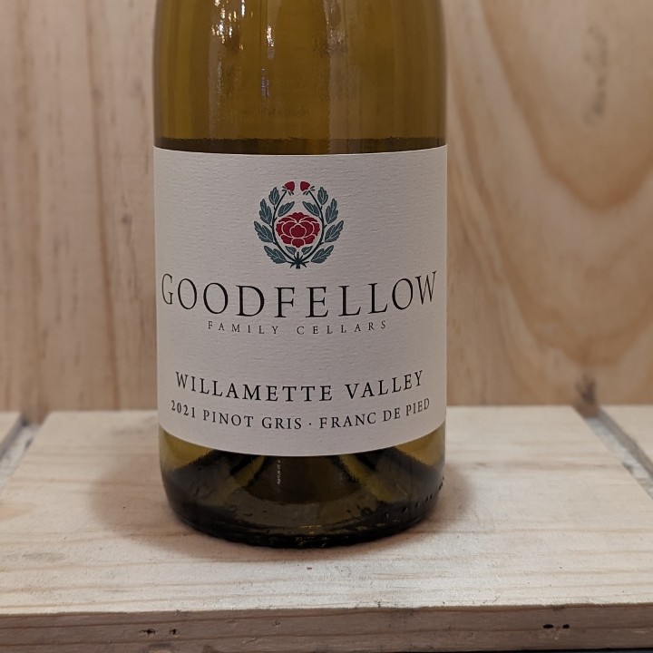 Oregon: 2021 Goodfellow Willamette Valley Pinot Gris 750ml