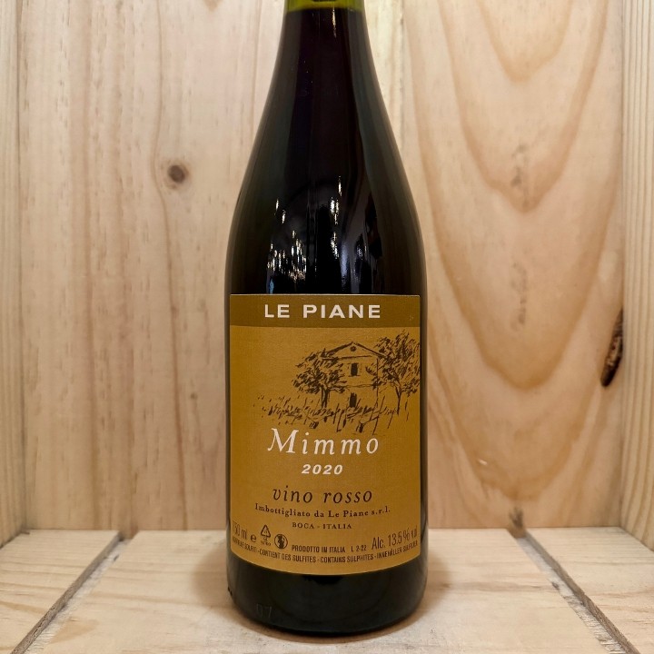 Piedmont: 2020 Le Piane Mimmo 750ml