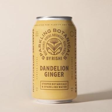 Rishi Sparkling Botanicals Dandelion Ginger