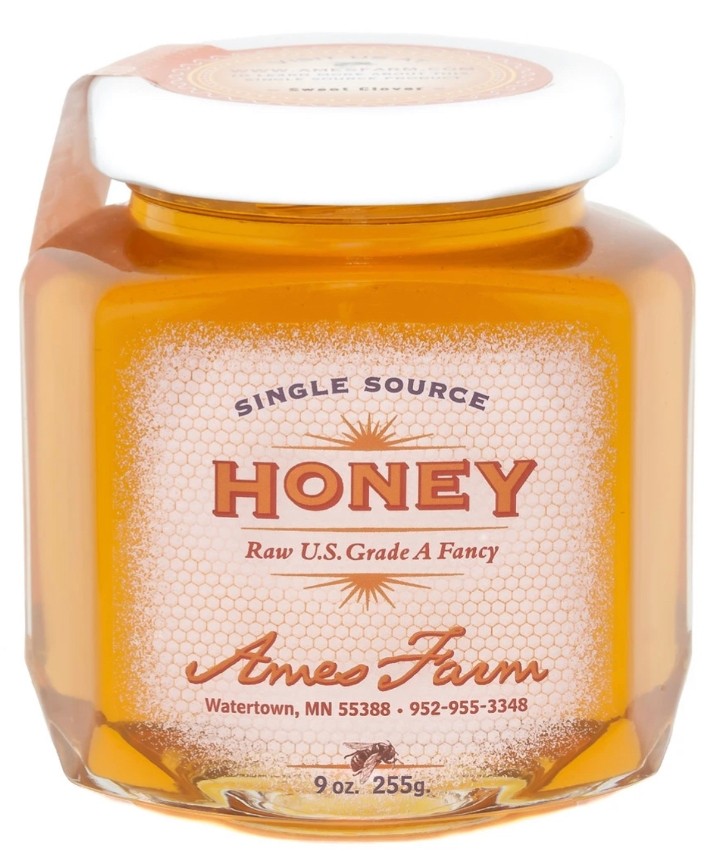 Ames Honey Single Source: Sweet Clover 9 oz