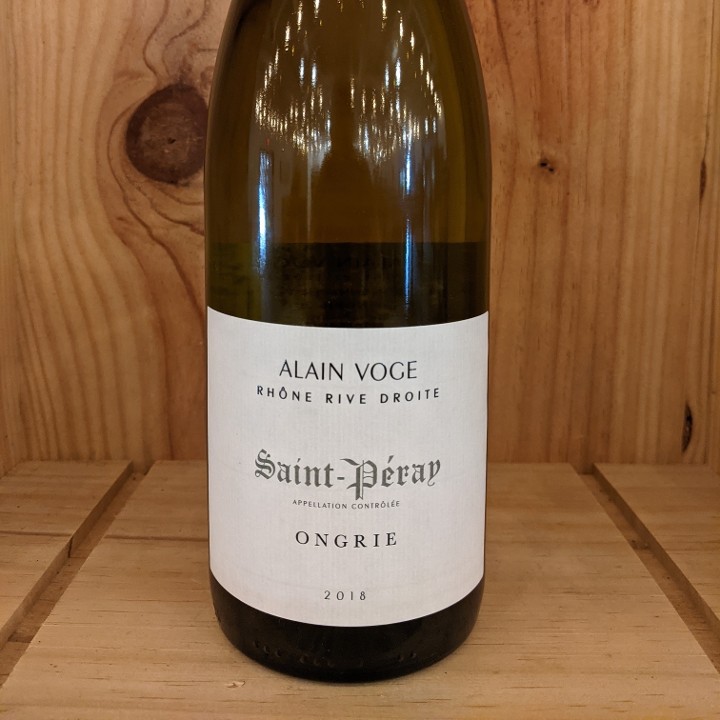 Rhone: 2018 Alain Voge St. Peray "Ongrie" 750ml