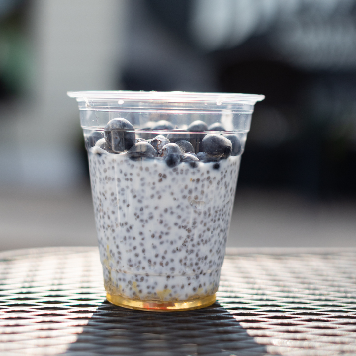 Chia Pudding Blueberry Cup