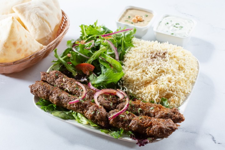 Kofta Kabob Plate