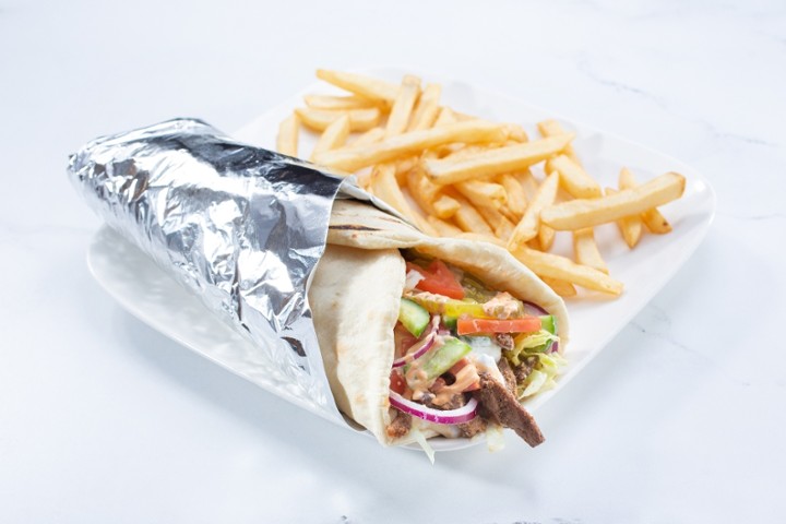 Beef Shawarma Wrap