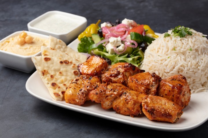 Chicken Kabob Plate