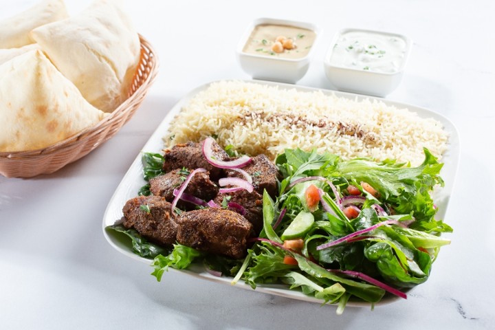 Lamb Kabob Plate