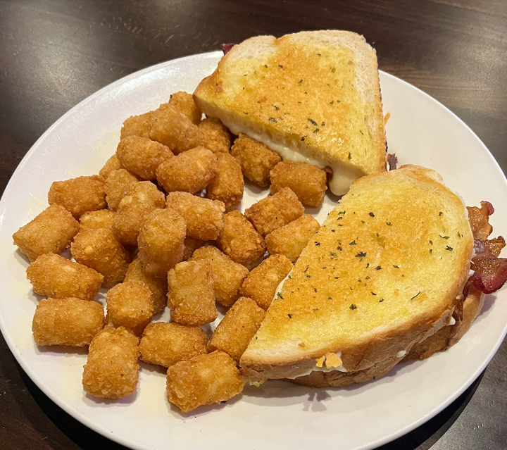 - Parmesan Crusted Grilled Cheese -