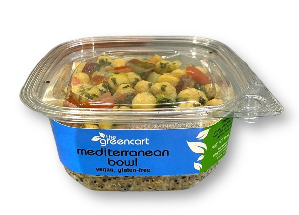 Mediterranean Quinoa Bowl (Vegan Gluten Free)