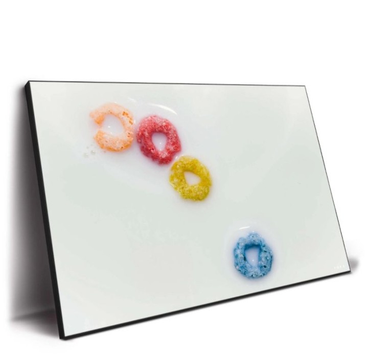 Fruit Loops by Nick Ford 32"x48" Black Infinity Frame