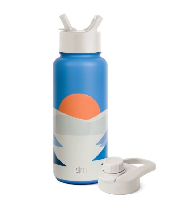 Simple Modern Polar Sunrise Summit Water Bottle 32oz w/Straw & Chug Lid