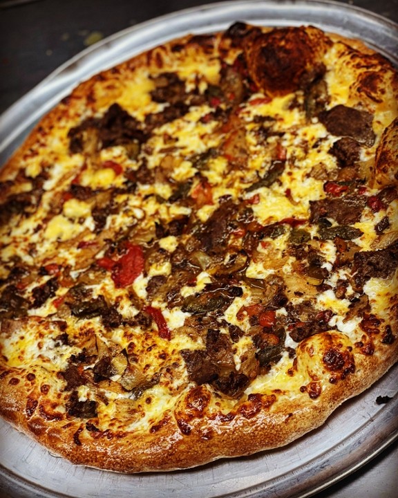 PHILLY CHEESESTEAK PIZZA