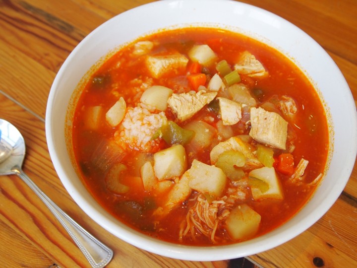 Chicken Soup (Mexican style), Cup