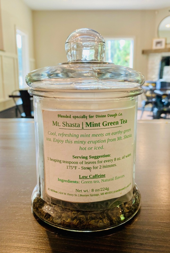 Mt Shasta- Mint Green Tea