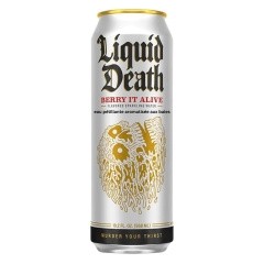 Liquid death Berry it alive sparkling water