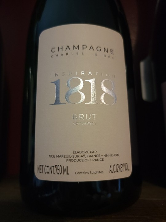 Charles Le Bel Champagne Inspiration 1818 Brut