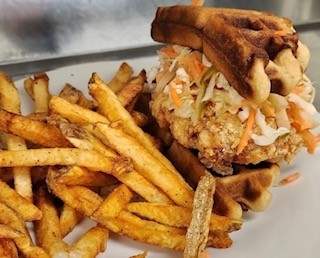 Waffle Chicken Sandwich