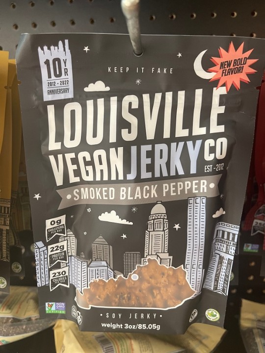 Smoked Black Pepper - Louisville Vegan Jerky