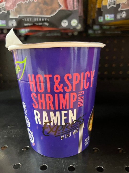 Hot & Spicy Shrimp Flavor Ramen (100% Plant Based)