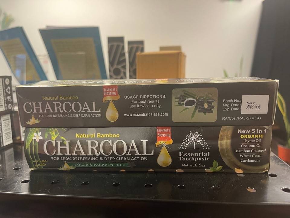 Charcoal - Toothpaste