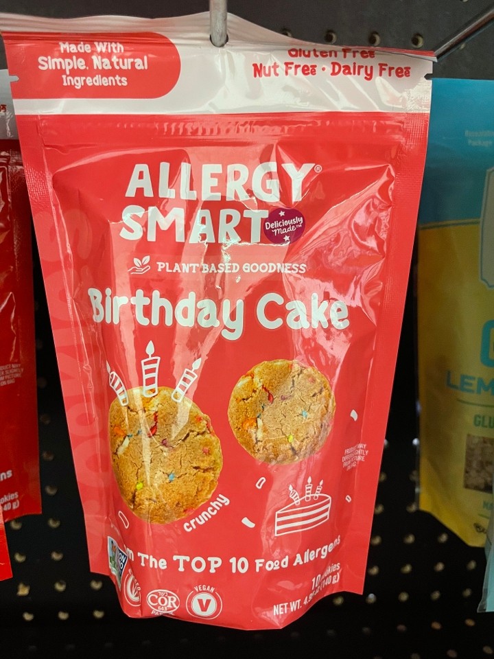 Bday Party Cookies  - Allergy Smart (Nut Free, Dairy Free Gluten Free)