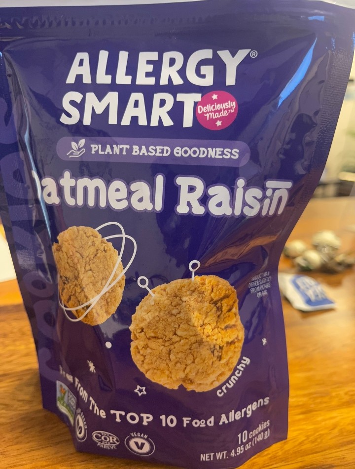 Oatmeal Raisin Cookies - Allergy Smart