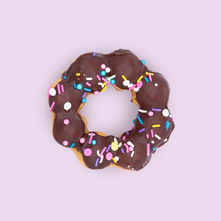 Homer Chocolate Mochi Donut