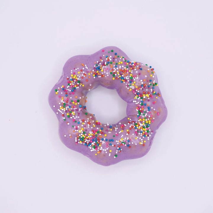Rainbow Taro Mochi Donut