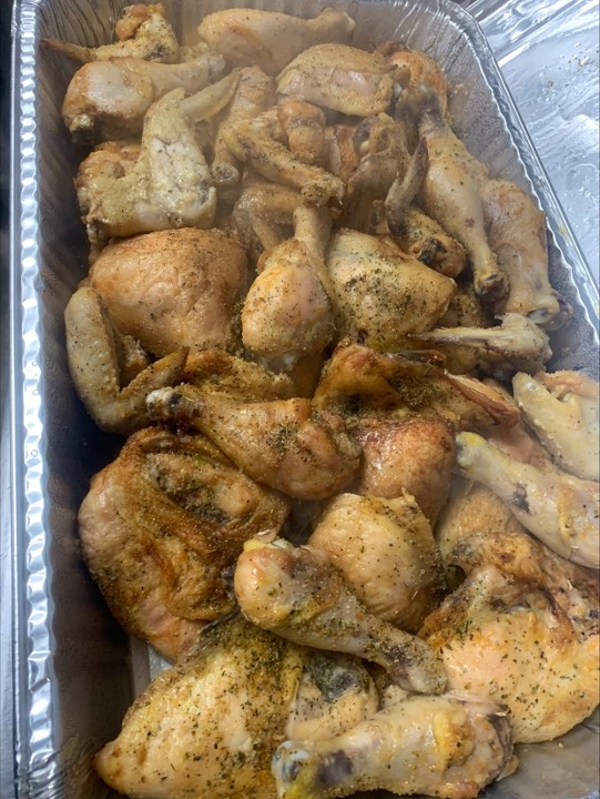 Full Tray of Roasted Chicken