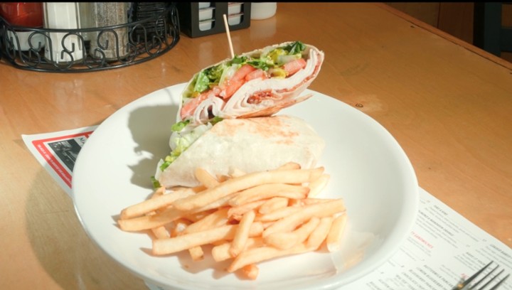 Turkey BLT Wrap