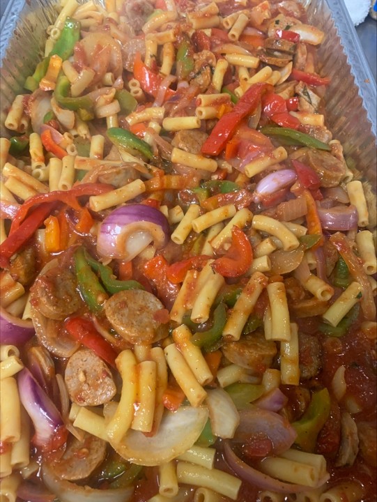Half Tray Sausage & Peppers