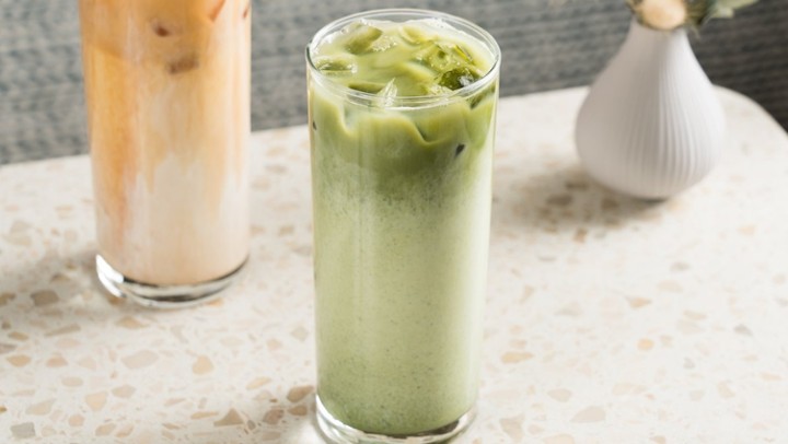 Iced Lavender Matcha