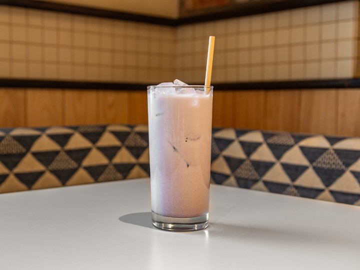 Iced Taro Latte