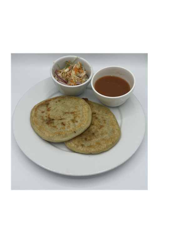 Pupusas - Bean and Cheese/ Frijol y Queso