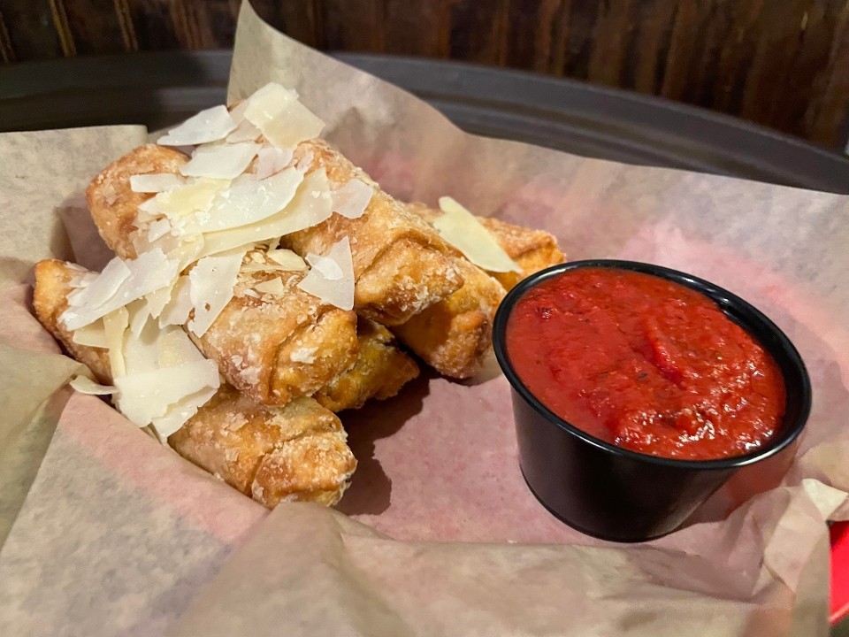 Hand Rolled Mozzarella Sticks