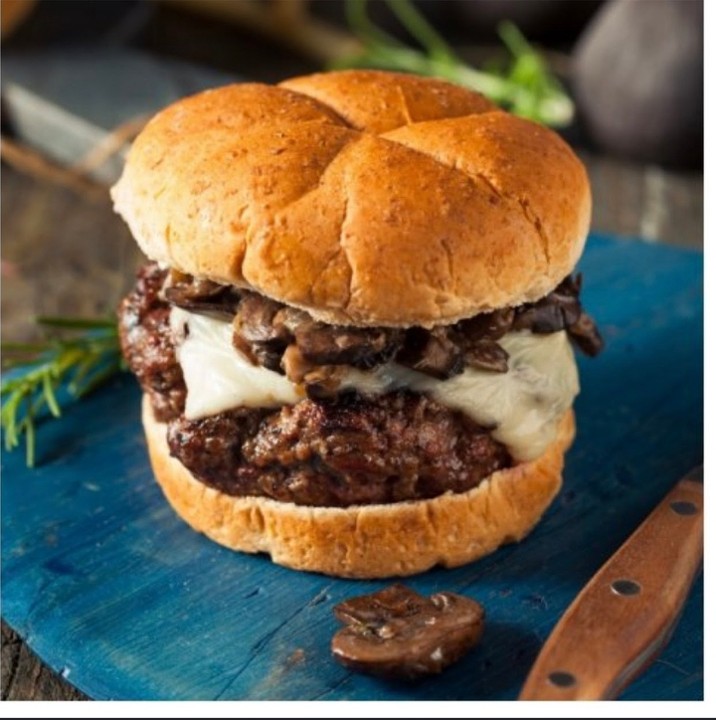 Mushroom Burger (Angus Beef)