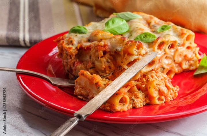 Baked Ziti with Meat Sauce