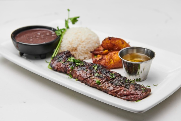 Churrasco, Rice, Beans