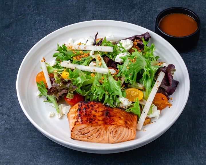 Broiled Salmon Salad