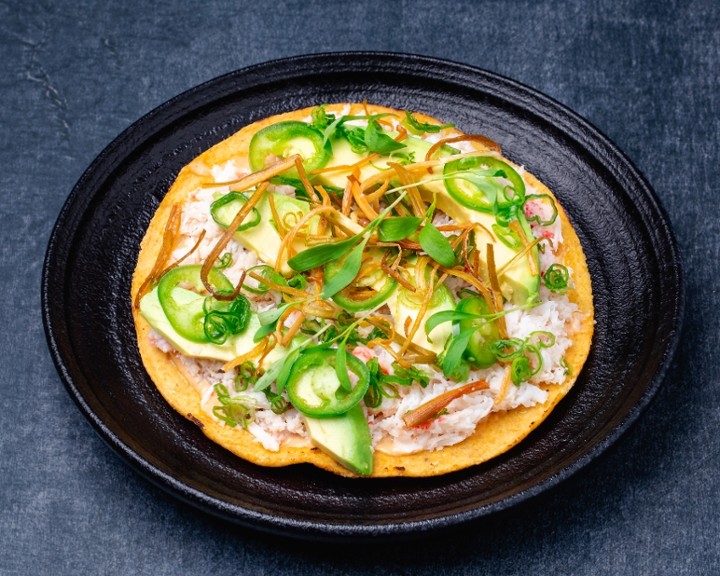 Spicy Snow Crab Tostada