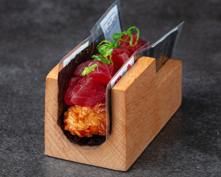 Yellowfin Tuna Crispy Hand Roll